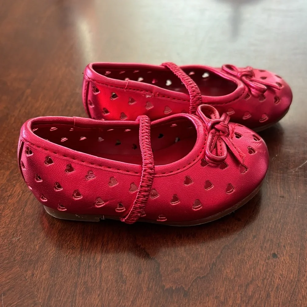 Gymboree dark pink shoes, size 3